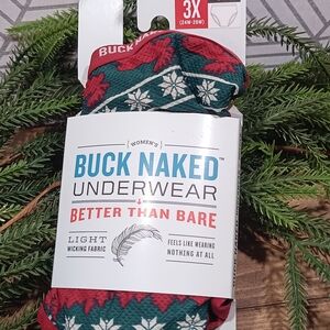 Women's Briefs - Festive Red and Green